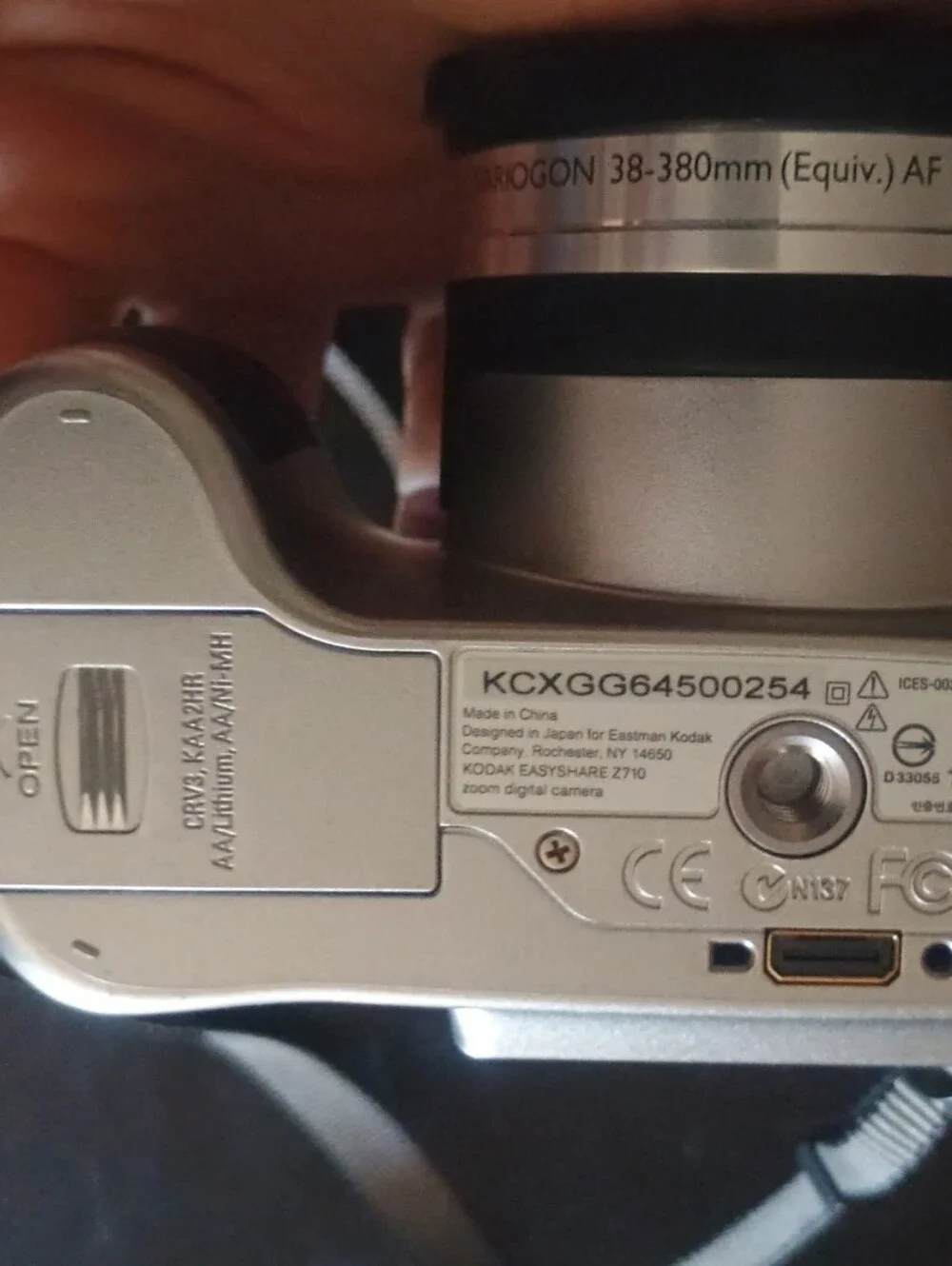 Kodak z710 compact